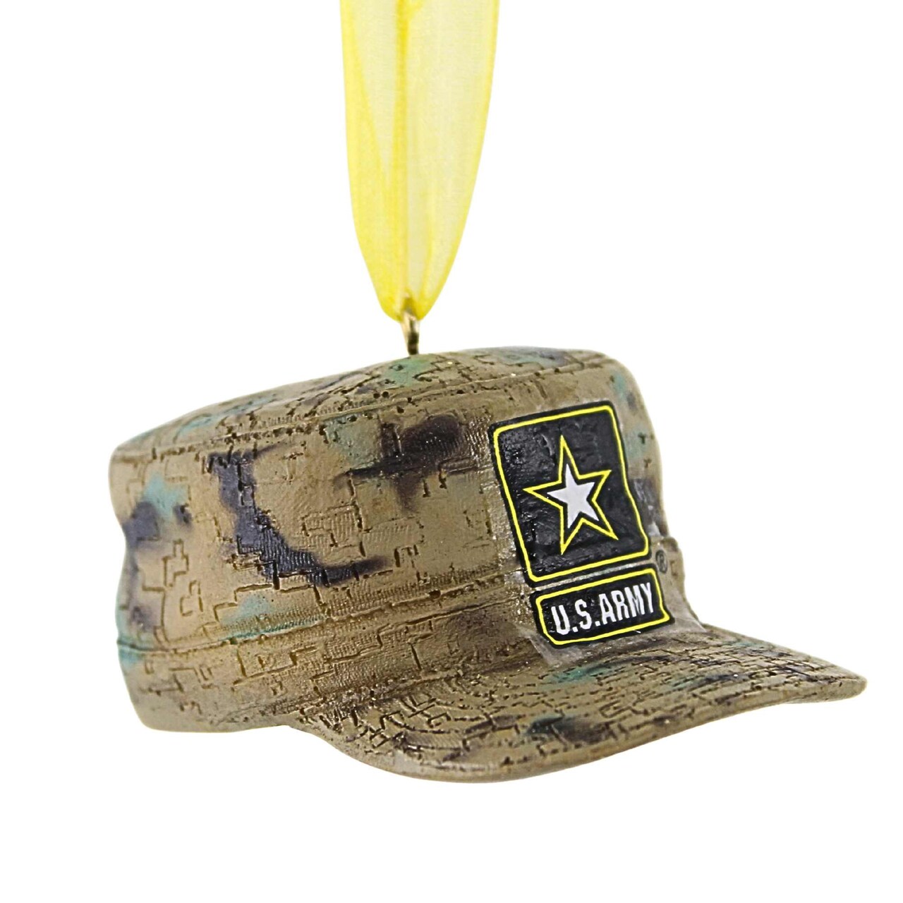 Kurt S. Adler 1.5 Inch U.S. Army Acu Patrol Hat Christmas Tree Ornament , Christmas Military